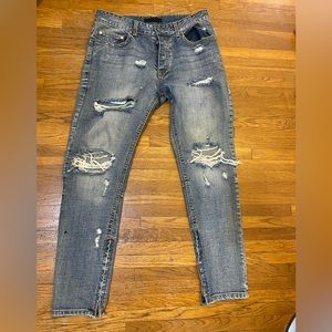 Mens premium forever 21 skinny jeans - Size 33